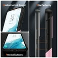 thumbnail image 3 of ELEHOLD for Samsung Galaxy S22 5G 2022 Fit Case, Military-Grade Dual Layer Raised Frame Screen & Camera Lens Protective Armor Hybrid PC+TPU Anti-Drop Shockproof Slim Rugged Case,Pink, 3 of 8