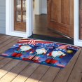 thumbnail image 2 of fsxdhpcsgfc Flag Doormat 4th Of July Independence Day Non Bath Rugs US Flag Floor Mat Entrance Front Door Rug For Home Living Room Bathroom Heat Holder Blanket Extremely Soft Blanket Wrestling, 2 of 5