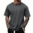 thumbnail image 2 of Cooling Shirts for Men Summer Short Sleeve Crewneck Lightweight Ice Silk Breathable Casual T-Shirts, 2 of 5