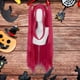 thumbnail image 3 of Exquisite Hunter Costume Mira Zoe Wig, Anime Mira Zoey Cosplay Wig, Purple Red Black Long Braid Anime Cosplay Long Braids for Halloween Outfits, Fans, 3 of 5