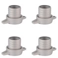 thumbnail image 1 of 3x Accesorios para bombas de agua Llave de conexión de tubería de aluminio de 2 pulgadas con junta de goma Conector de bomba Pi, 1 of 4