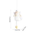 thumbnail image 3 of Christmas Angel Doll Pendant, Plush Hanging Ornament, Tree Decoration Festival Gift for Home Use, 3 of 6