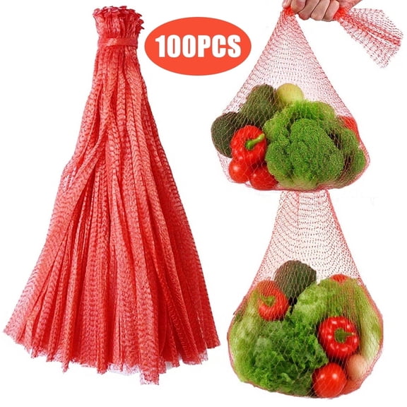 Reusable Produce Mesh Bags 24" Seafood Boil Bags - Crab, Clam, Shellfish, and Vegetable Storage