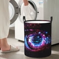 thumbnail image 5 of Daiia v Round Laundry Basket with Handles Thickened Waterproof Circular hamper,Dirty Clothes Storage Basket for Bedroom,Bathroom,College Dorm-Small, 5 of 6