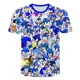 thumbnail image 3 of 20223 Camisetas de manga corta de verano para niños Sonic 2, ropa para bebés de 4 a 14 años, camisetas con estampado 3D, ropa para niños, atuendos para niños, 3 of 5