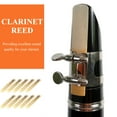 thumbnail image 3 of 10pcs B Clarinet Reeds Strength Woodwind Instrument Parts Musical Instrument Accessories for Clarinetist, 3 of 6