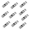 thumbnail image 2 of yuksok 10 Pcs Verrous de Cordon de Barillet en Métal 2 Trous Ressort à Toggle, 2 of 7