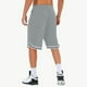 thumbnail image 3 of WILLBEST Pantalones Cortos de Baloncesto Largos para Hombre con Bolsillo con Cremallera, Malla de 11 Pulgadas, para Deportes, Baloncesto, Cancha, Fitness, Gimnasio, 3 of 3