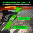 thumbnail image 3 of Rhino USA Heavy Duty 1.6 x 17 inch Soft Loop Tie Down Straps - 5,000 lbs Break Strength (Green 4pack), 3 of 7