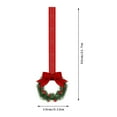 thumbnail image 2 of 6PCS Christmas Kitchen Cabinet Wreaths Plastic with Berry, 2 of 3