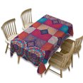 thumbnail image 3 of Tablecloth Waterproof Anti-oil Tablecloth Rectangular Towel For home and hotel Restaurant, Many Flower 260cm, 3 of 7
