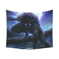 thumbnail image 2 of BSDHOME Angry Werewolf Wall Tapestry 51x60 inches Wall Hanging Tapestries, 2 of 3