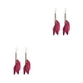 thumbnail image 1 of Minnieouse 2 uds pendientes pluma Bohemia borla pendiente largo Vintage pantalla ocio joyería accesorios moda elegante Type4 NO4, 1 of 6