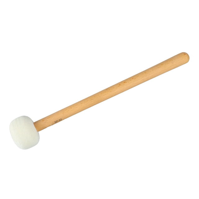 Mazos de Bombo Con Palos de Fieltro Suave, De Madera, Accesorio de Banda de Percusión