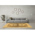 thumbnail image 3 of Ahgly Company Indoor Square Abstract Brown Modern Area Rugs, 8' Square, 3 of 4
