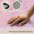 thumbnail image 6 of ODIKA Clusters Whimsical Stars Ombre Gradient Watercolor Large Confetti Pink Playful Non-Slip Chair-Friendly for Dining Room, Under Table, Home Office, 6 of 7
