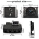 thumbnail image 2 of 12V Bajo Dash AC Kit, 10000BTU Aire Acondicionado Eléctrico con Control Remoto, Universal para Coche, Semi Camión, Caravana, Camper Van, SUV, 2 of 8