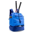 thumbnail image 7 of J World ACE Racket Sports Backpack with Racket Protection & Multiple Storage Compartments, Navy, 7 of 7