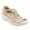 Creme, variant on Women's Shoes Washable Slip-On Slide Sandals, Fabric Material Creme, Size 11