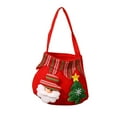 thumbnail image 2 of Bolsa de Navidad Xihbxyly Adornos Navideños Regalo de Papá Noel, 2 of 3