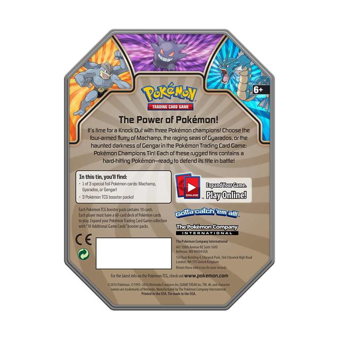 Pokémon Champions Gengar Collectible Tin Set for sale online 