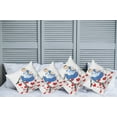 thumbnail image 6 of Ambesonne Colorful Throw Pillow Cover 4 Pack, Alice with Cup, 20", Multicolor, 6 of 6