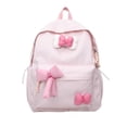 thumbnail image 3 of ibiyuan School Backpacks Plaid Large Capacity Bow Decor Lightweight Durable School Bag for Ages 5th 6th 8th 10th, Middle Elementary, High School, Travel, Daily Commute, 3 of 8