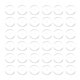 thumbnail image 1 of Uxcell 100 Pcs 5 mm Tapones de respaldo para aretes de silicona almohadillas claras, 1 of 6