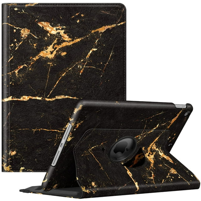 Funda giratoria Fintie para iPad de 9ª, 8ª y 7ª generación de 10,2 pulgadas, color negro