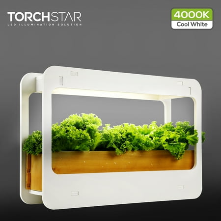 

TORCHSTAR Plant Grow LED Light Kit Indoor Herb Garden with Timer Function 24V Low Voltage Indoor Harvest Elite for Gourmet or Plant Enthusiasts Rosemary Lavender Pots & Plants Not Included