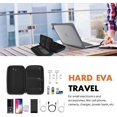 thumbnail image 2 of ProCase Hard Travel Tech Organizer Case Bag for Electronics Accessories Charger Cord Portable External Hard Drive USB, 2 of 5