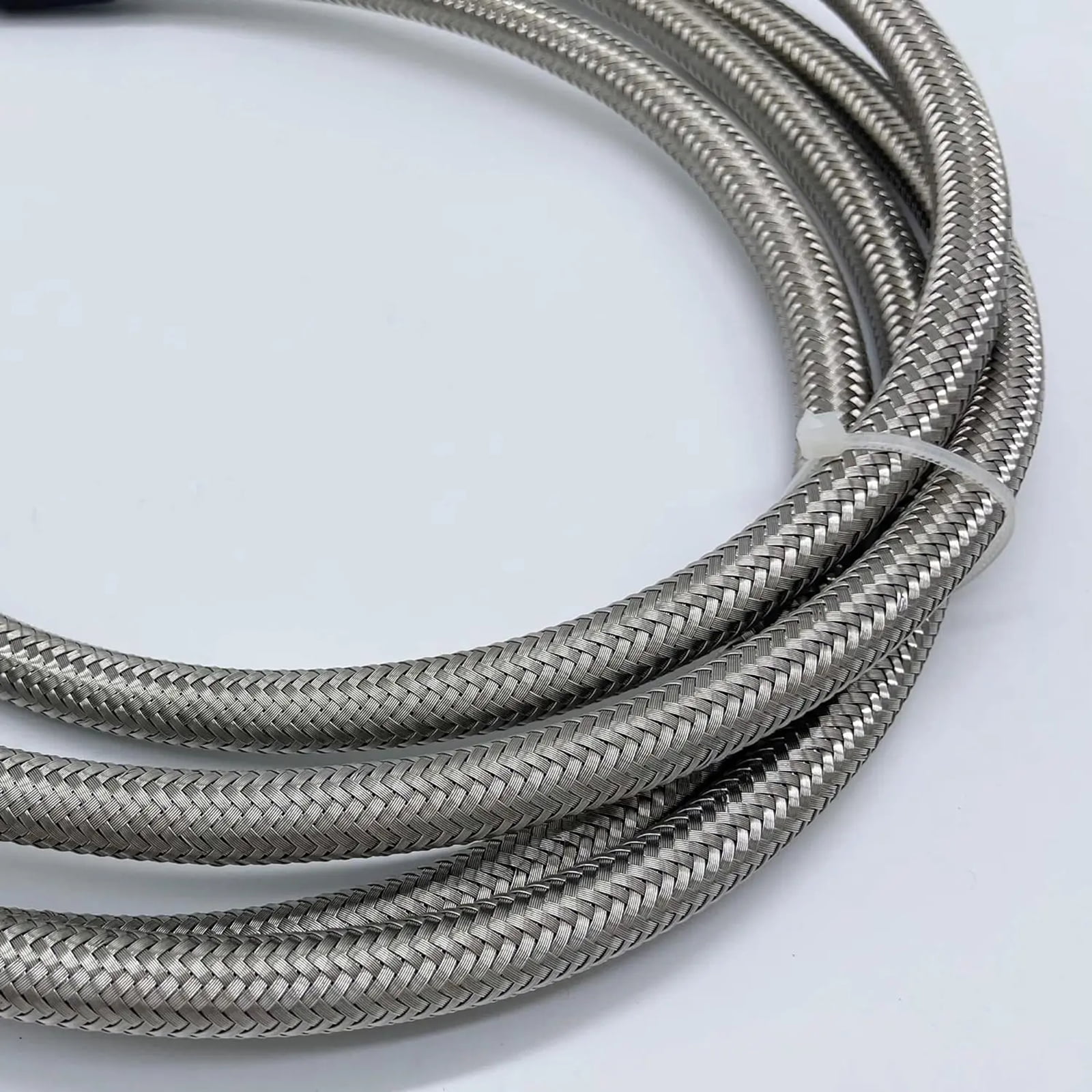SS Braided Fuel Supply Return Vapor Lines Kit for Silverado Sierra V8 1999-03 Easy Installation, Gas & Flex