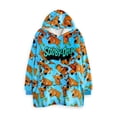 thumbnail image 1 of Scooby Doo Boys Blue Character AOP Blanket Hoodie (One Size), 1 of 6