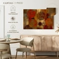 thumbnail image 5 of Elephant Stock Oriental Bazaar I Wall Art - Horizontal Canvas Wall Art - Living Room Wall Decor - Abstract Canvas - Brown And Gray Decor By Silvia Vassileva - 51" x 34", 5 of 8