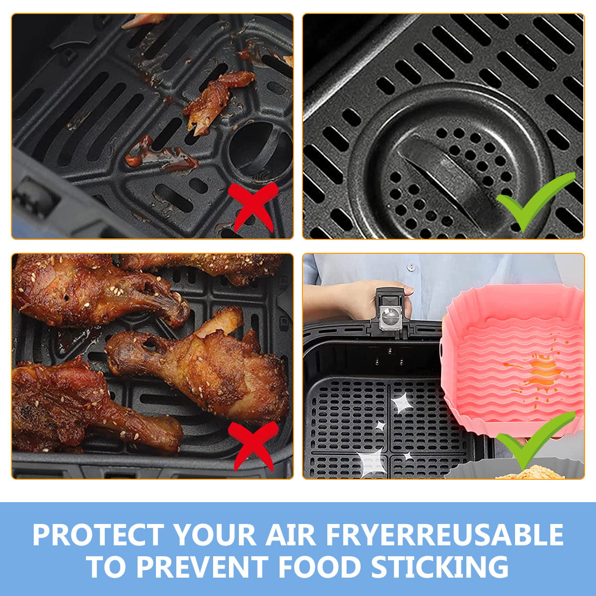 How to Properly Season Air Fryer Basket to Prevent Sticking - This