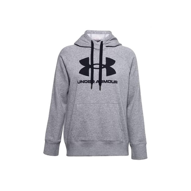 Sudadera Under Armour Logo Rival Fleece Mujer Deportivo gris M Under Armour 1356318 035