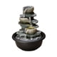thumbnail image 4 of Fuentes de agua para interiores, fuente de escritorio con luz y adorno de agua corriente. Estilo C, 4 of 9