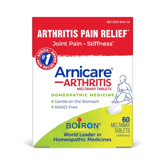 Boiron Arnicare Arthritis, Homeopathic Medicine for Arthritis Pain, 60 Tablets