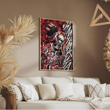 GATEGOO Poster Gachiakuta Rudo Poster – Dark Anime Wall Art, Gritty Manga Print, Cyberpunk Style Illustration 8X12, UNFRAMED