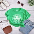 thumbnail image 5 of Womens Shenanigan Enthusiast T Shirt Funny Saint Patricks Day St Patty Green Tee Womens Graphic Tees, 5 of 7