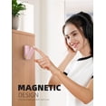 thumbnail image 4 of Soporte para auriculares Lamicall Sticky Headphones Hanger, color rosa, 4 of 7