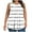 White, variant on AherBiu Plus Size Tank Tops for Women Striped Crewneck Sleeveless Summer Casual Loose Tunic Top Tees Shirts