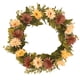 thumbnail image 1 of Puerta de entrada Corona de crisantemo artificial Decoración floral Oficina en casa Puerta Colgante Guirnalda de flores, Rosa roja, Rosa tholdsy HA9041-02B, 1 of 6