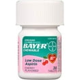 Bayer Cherry Flavored Chewable Low Dose 'Baby' Aspirin 81 mg Tablets
