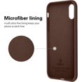 thumbnail image 4 of iPhone Xs Max Case,Ultra Slim Fit iPhone Case Liquid Silicone Gel Cover with Full Body Protection Anti-Scratch Shockproof Case Compatible with iPhone Xs Max, [Upgraded Version] (Chocolate), 4 of 14