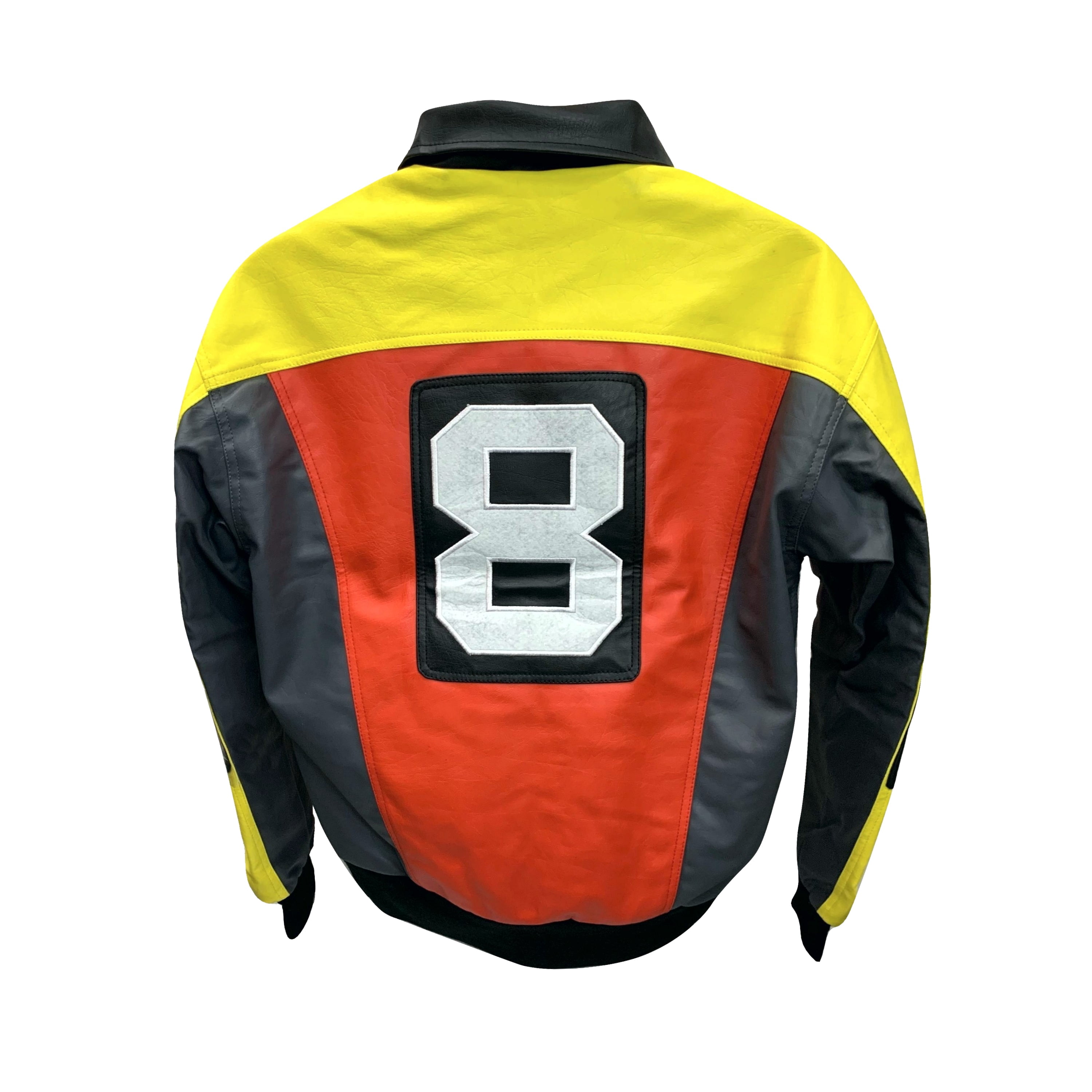 David Puddy 8 Ball Bomber Jacket Seinfeld Costume Coat TV Show 90s