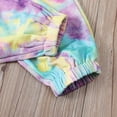 thumbnail image 7 of Odeerbi 4-12 Years Kids Girls Tie-Dye Pants Summer Casual Breathable Elastic Waist Trousers, 7 of 7
