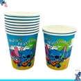 thumbnail image 3 of Vasos de papel desechables de Stitch Disney de color rosa de 9 oz, nuevos vasos para beber de 250 ml, suministros para fiestas, recuerdos de fiesta de cumpleaños, decoración, 3 of 5