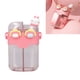 thumbnail image 5 of Botella de Agua Kawaii, Botellas de Agua de Oso Kawaii de 780 ml Con Pajita, Pegatina de Correa Ajustable, Linda Botella de Agua Portátil a Prueba de Fugas para Nina, 5 of 7