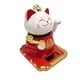 thumbnail image 3 of Decoración de animales que agita la energía solar que agita la decoración de bienvenida Adorno de muñeca de plástico para la oficina en casa, rojo Eigraketly HA002819-03B, 3 of 6